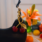 Bag Charm- Cherry