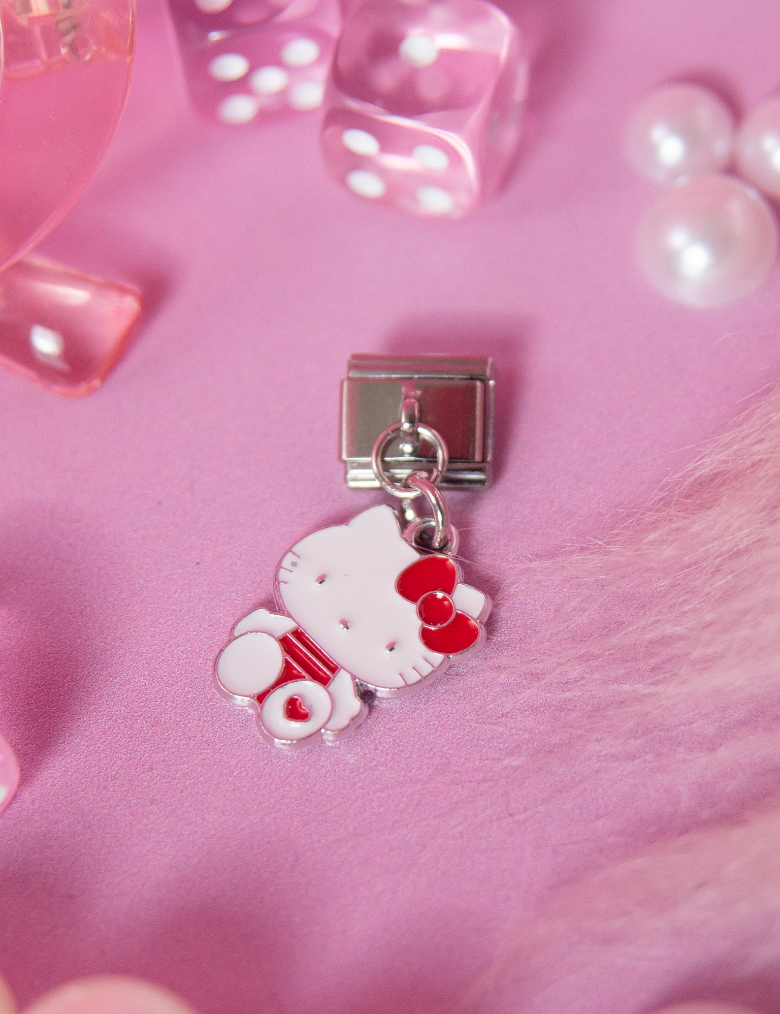 Devil Hello Kitty Italian Charm