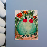 Frog Mini Print
