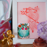 Frog Mini Print