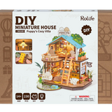 DIY Miniature House- Puppy's Cozy Villa