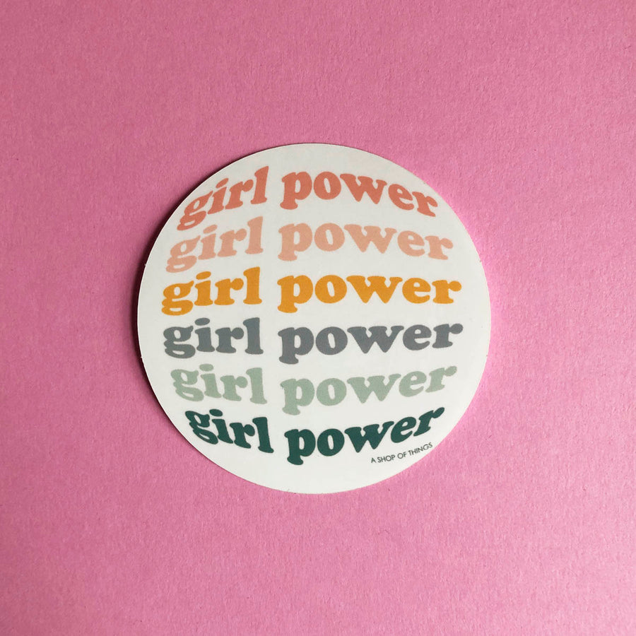 Girl Power sticker