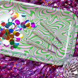 Psychedelic Swirl XL Rolling Tray