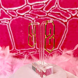 S Earrings- Gold