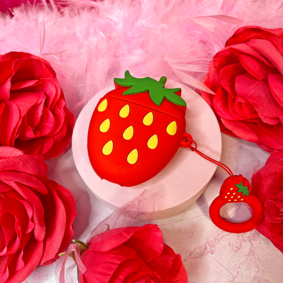 Strawberry Airpods Case