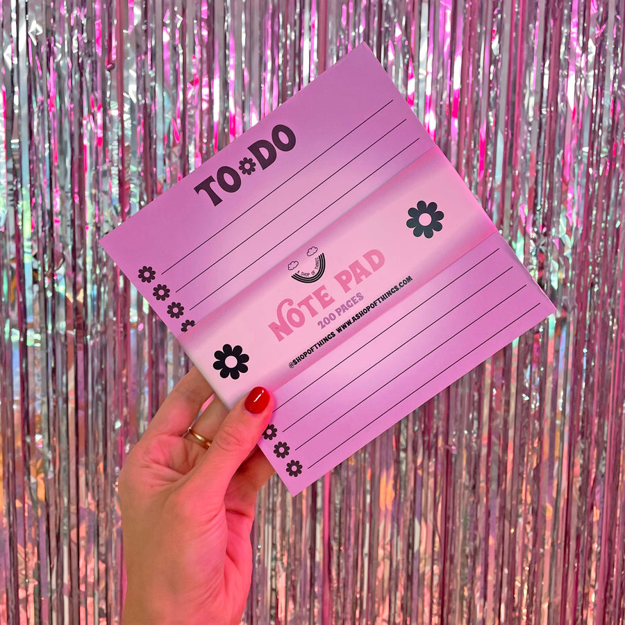To Do Note Pad