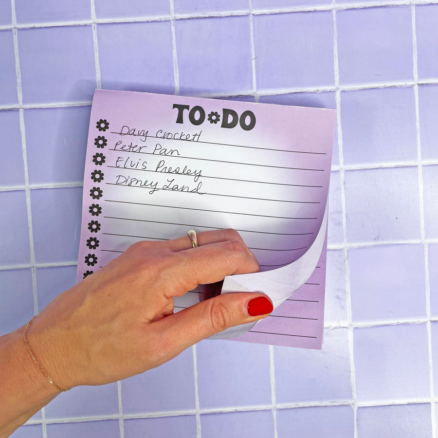 To Do Note Pad