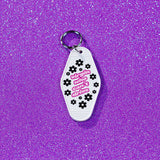 Virgin who Can't Drive keychain