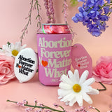 Abortion Forever Heart Coin Pouch Keychain