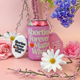 Abortion Forever Heart Motel Keychain