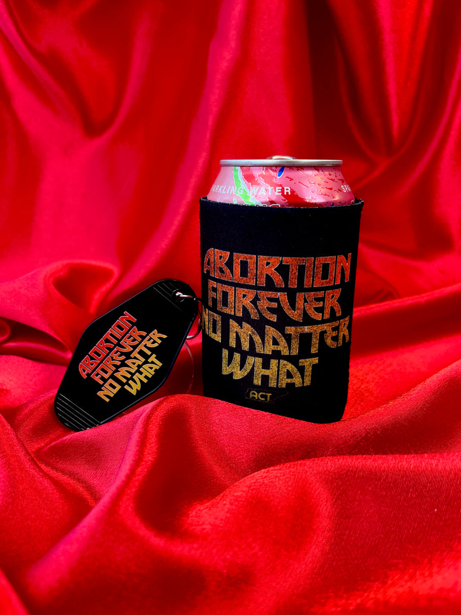 Abortion Forever Metal Motel Keychain