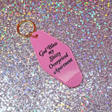 God Bless my Shitty Apartment keychain