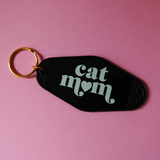 Cat Mom Keychain