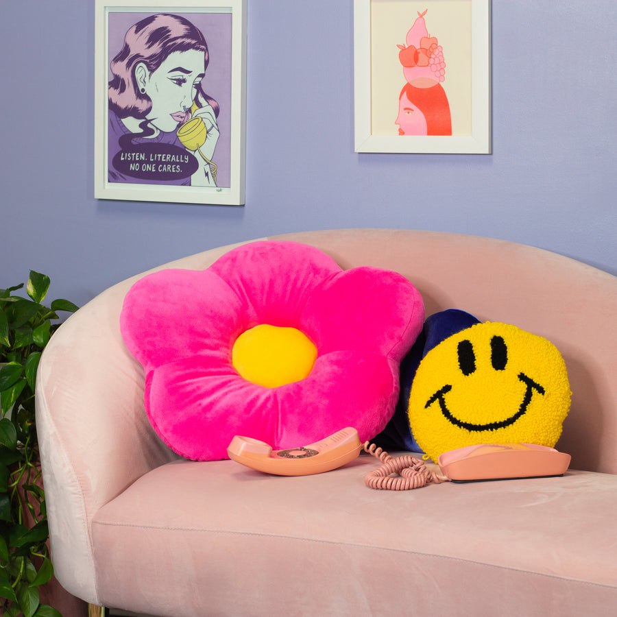 Flower Pillow- Pink