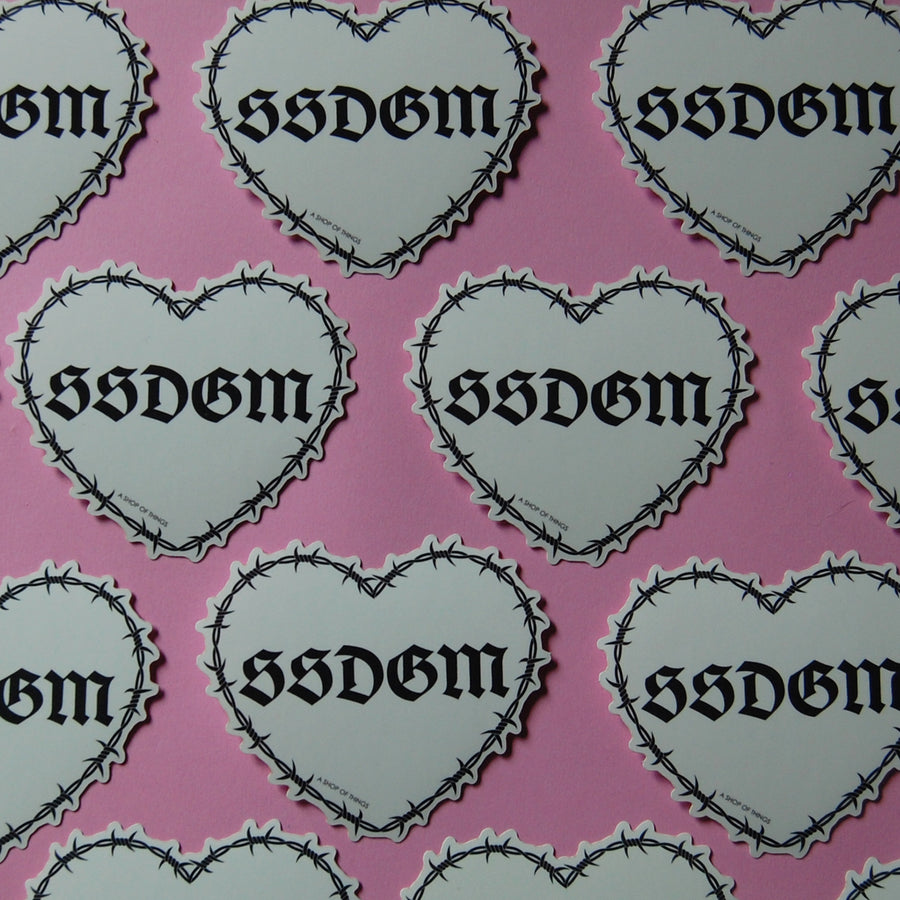 SSDGM sticker